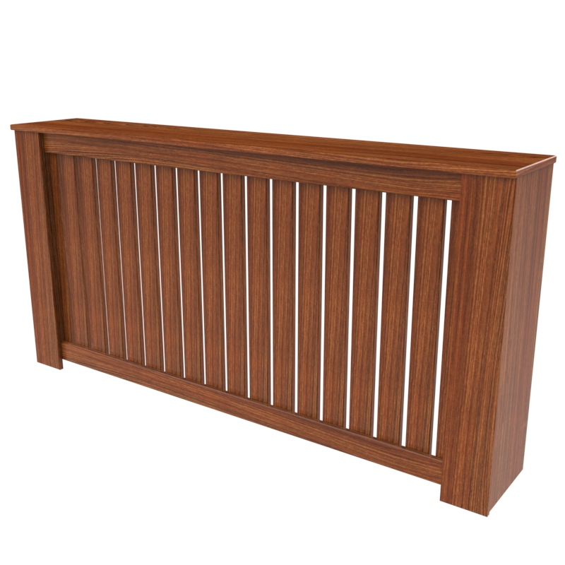 کاور شوفاژ و رادیاتور تکنودکور مدل RCA/B رنگ قهوهای تیره