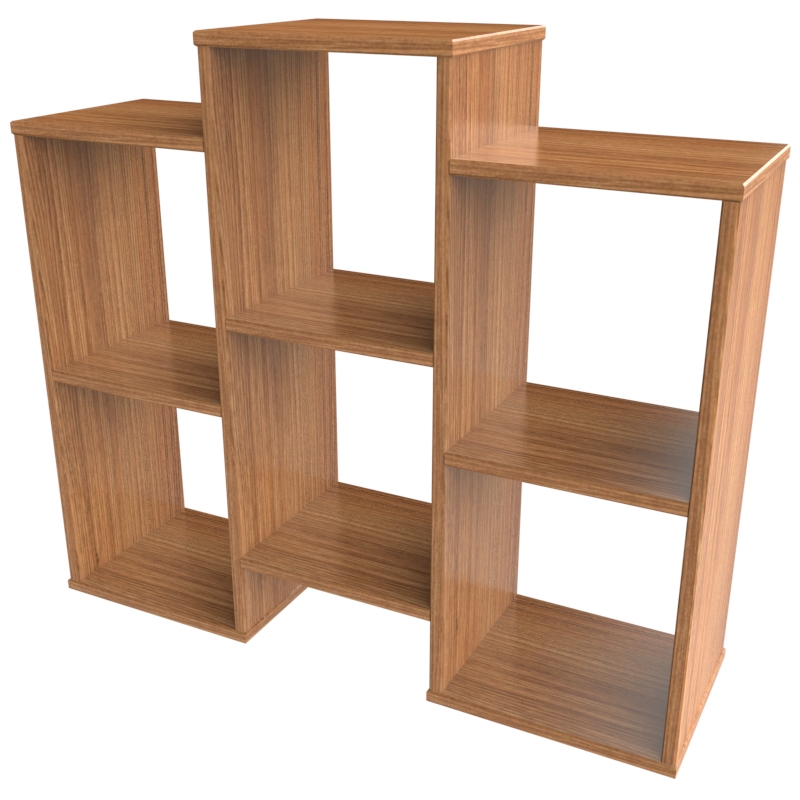 کتابخانه تکنودکور مدل LA852575A رنگ قهوهای روشن