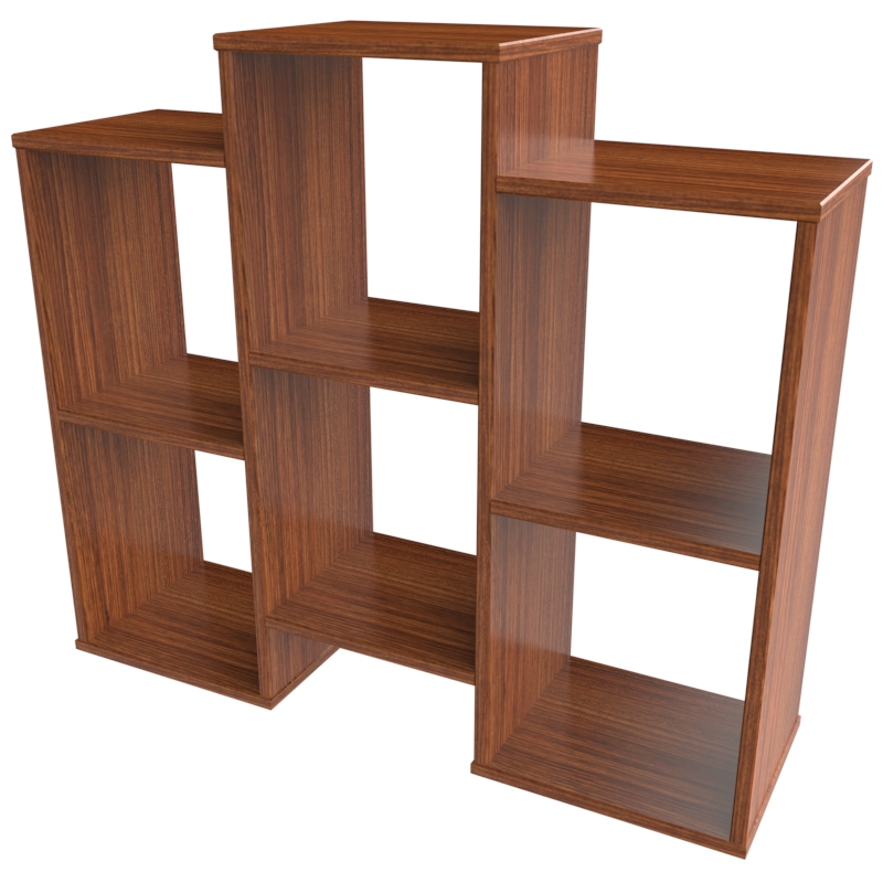 کتابخانه تکنودکور مدل LA852575A رنگ قهوهای تیره