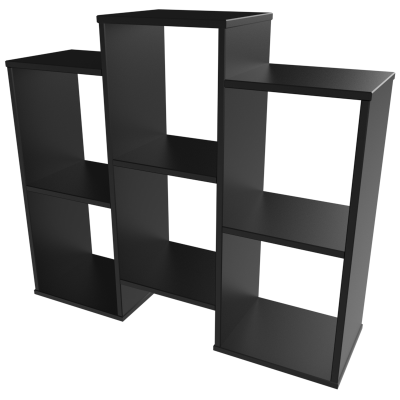 کتابخانه تکنودکور مدل LA852575A رنگ مشکی مات