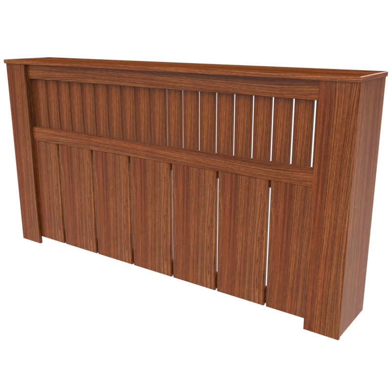 کاور شوفاژ و رادیاتور تکنودکور مدل RCG رنگ قهوهای تیره