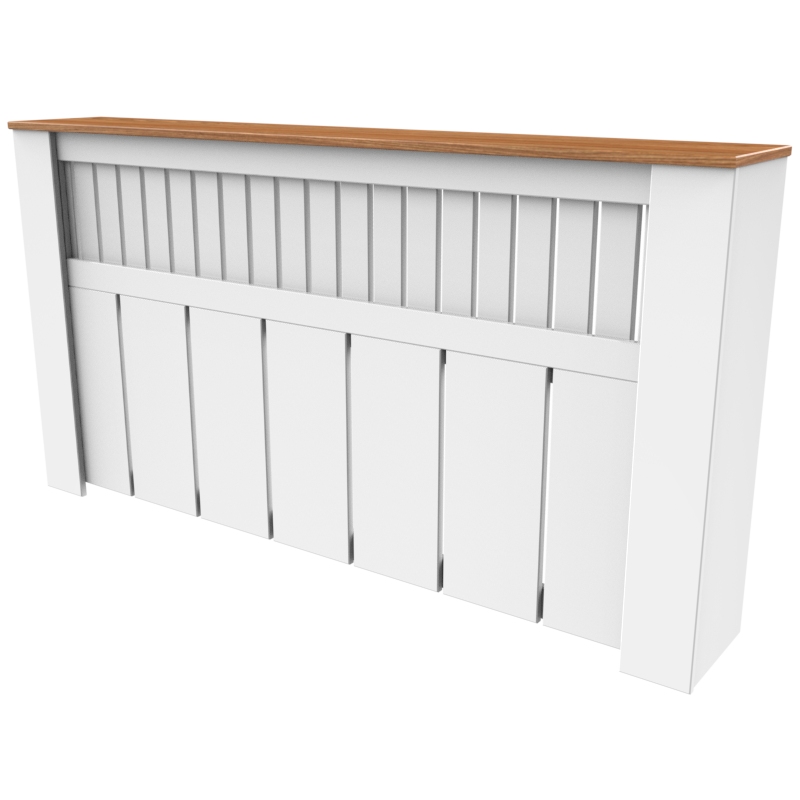 کاور شوفاژ و رادیاتور تکنودکور مدل RCG رنگ سفید قهوهای