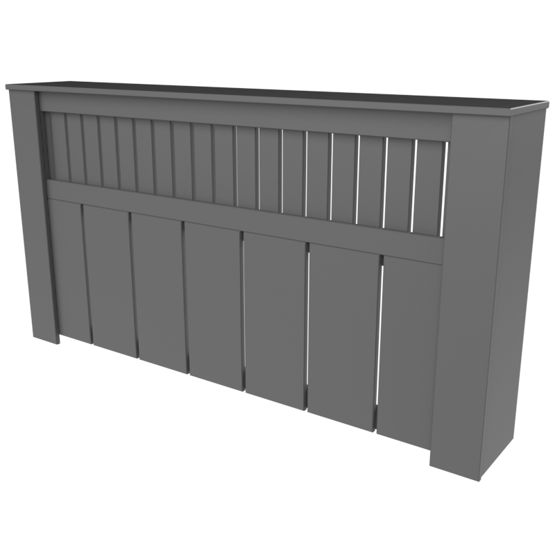 کاور شوفاژ و رادیاتور تکنودکور مدل RCG رنگ طوسی مات