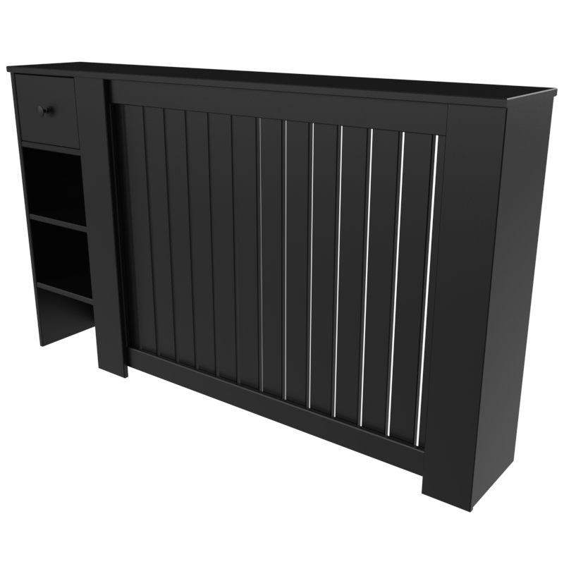 کاور شوفاژ و رادیاتور تکنودکور مدل RCL رنگ مشکی مات