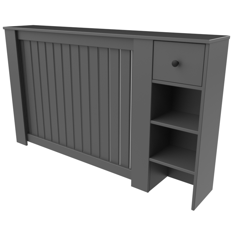 کاور شوفاژ و رادیاتور تکنودکور مدل RCR رنگ طوسی مات