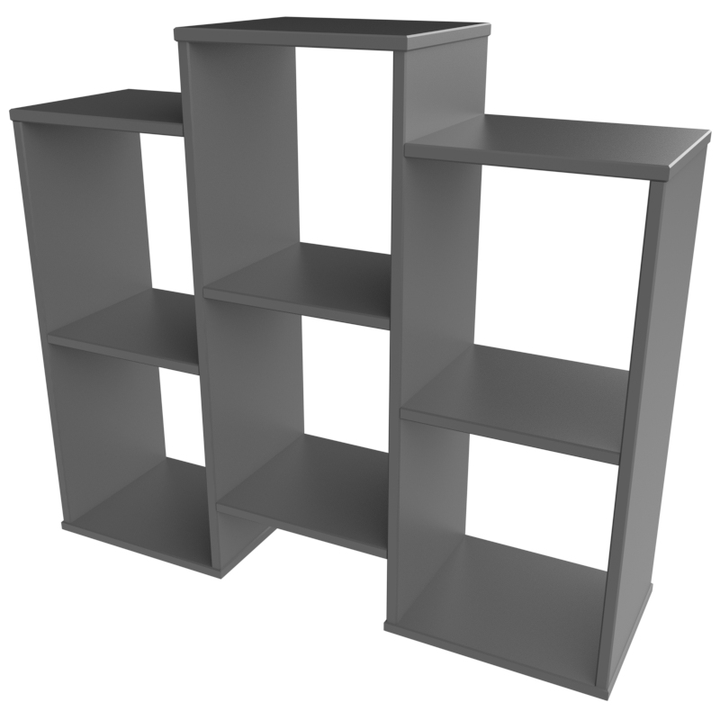 کتابخانه تکنودکور مدل LA852575A رنگ طوسی مات